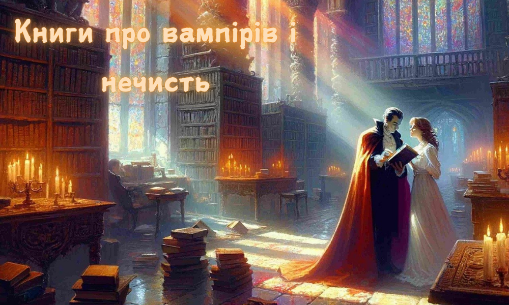 Книги про вампірів і нечисть